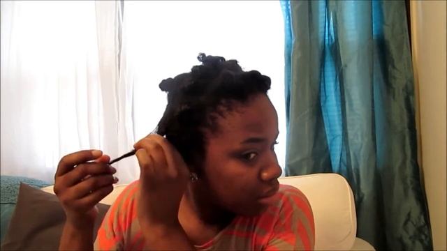 54| Dry Rod Set Results W/ Small Perm Rods (4C Natural Hair) смотреть онлайн