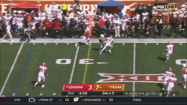 Roschon Johnson | 𝟚 | Texas Longhorns RB смотреть онлайн