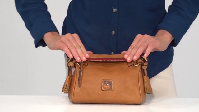 Dooney & Bourke Florentine Mini Zip Crossbody (8L664) смотреть онлайн