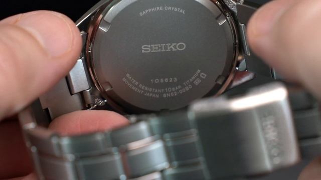Seiko Essentials Titanium (SUR373) Watch-Unboxing & First Look!
