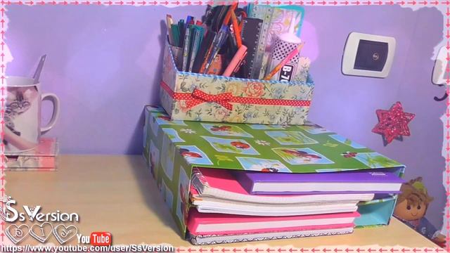 Tutorial: Organizzatore Quaderni e Porta Penne da Scrivania | Riciclo Creativo | DIY Book&Pen Holde смотреть онлайн