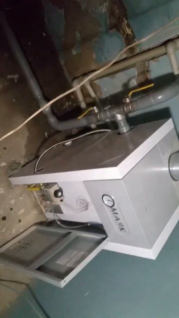 котел твердотопливный + газовый. смотреть онлайн