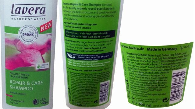 Natural Product Reviews - Lavera Naturkosmetik Shampoo & Conditioner Sleek & Smooth смотреть онлайн