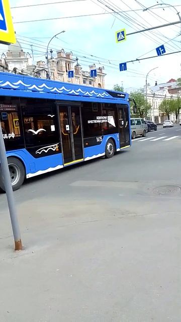 троллейбус 1415 Маршрут 3 город Саратов смотреть онлайн