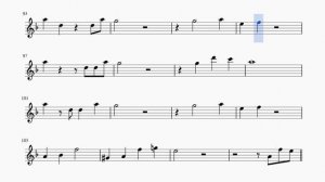 Третье сентября. И.Крутой - И.Николаев. Для альт саксофона