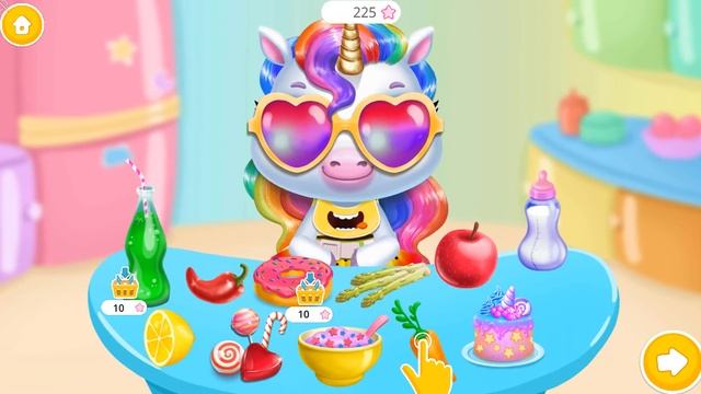 My Baby Unicorn. Fun New Born Pony Care Kids Game. Cute Pet Care & Makeover Games By TutoTOONS смотреть онлайн
