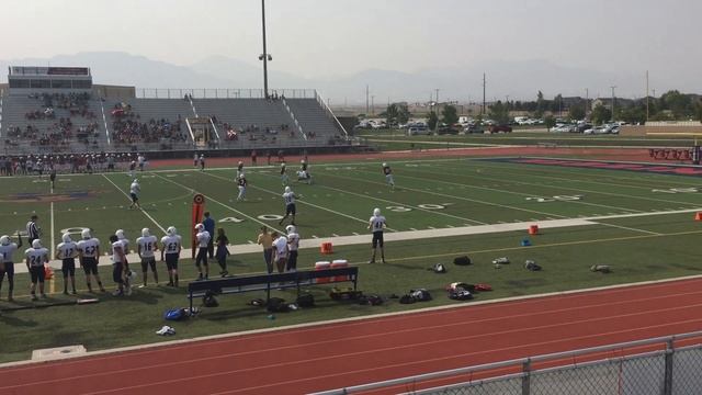 FOOTBALL (SHS) Freshman Starter on Sophomore Team 2018, #2 slot receiver смотреть онлайн