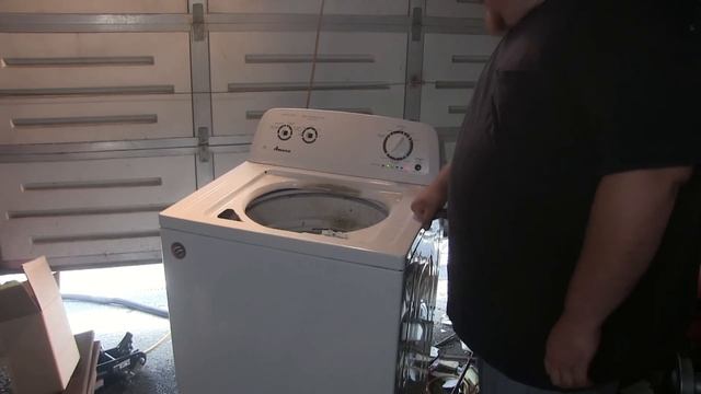 HE Top Load Washer Destruction