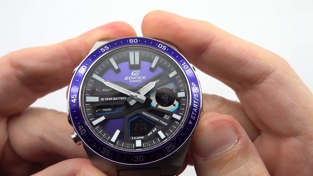 How to set analog time on Casio Edifice EFV-C110D смотреть онлайн