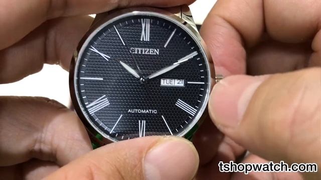 Đồng Hồ Citizen NH8350-59E - Nam - Máy Automatic /tự động - Dây Thép Không Gỉ -Tshopwatch