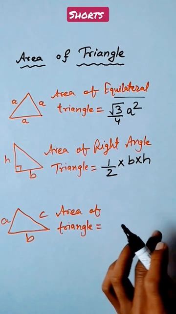 Math formula !! || area of triangles || area of different triangle смотреть онлайн
