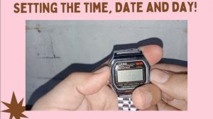 How to set Casio Watch WR Lithium Alarm Chrono #casio #watch #watches #watchtime #setup #tutorial