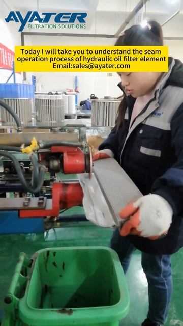 Today I will take you to understand the seam operation process of hydraulic oil filter element смотреть онлайн