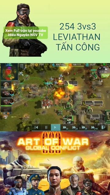 Art of war 3 3vs3 Leviathan tấn công смотреть онлайн