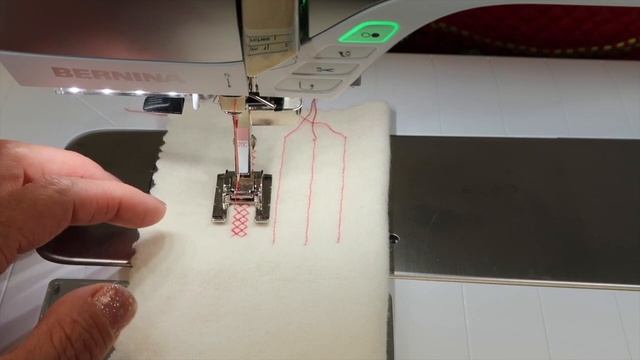BERNINA 570 57 Backstepping Function смотреть онлайн