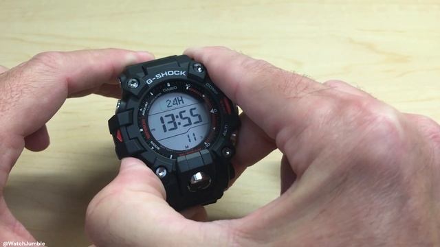Casio G-Shock (GW-9500) Mudman | Adjust Backlight Time смотреть онлайн