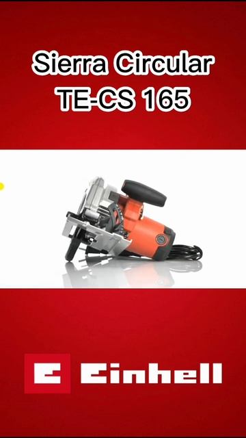Einhell Sierra Circular TE-CS 165 potencia 1200W, Rojo смотреть онлайн