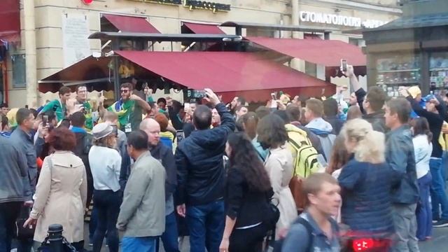 Невский в дни мундиаля. Июль 2018.Питер. смотреть онлайн