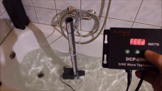 Jebao DCP 5000 Meerwasserpumpe Unboxing/Test смотреть онлайн