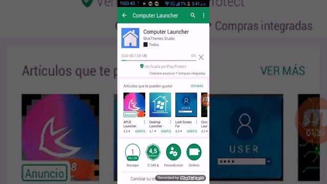 Cómo poner tu celular computadora#100 смотреть онлайн