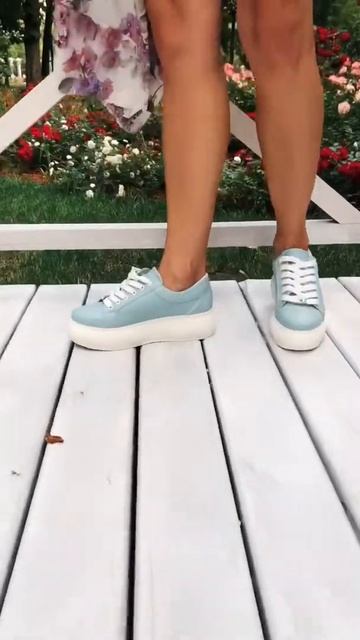 TM Domenica | Летние кеды из натуральной кожи. смотреть онлайн