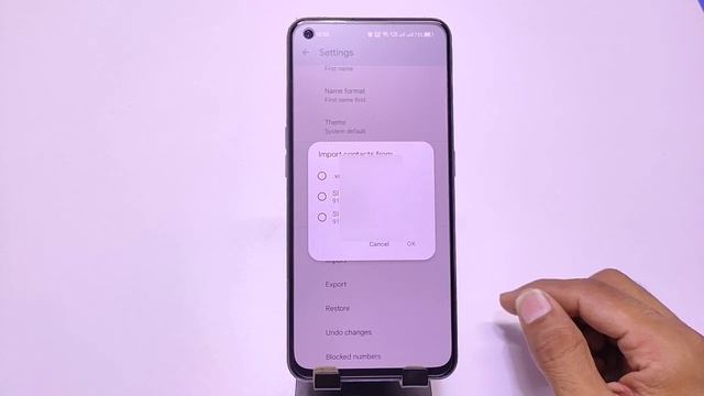 How to show Sim contact in Oppo F21 pro | oppo f21 pro contact setting смотреть онлайн