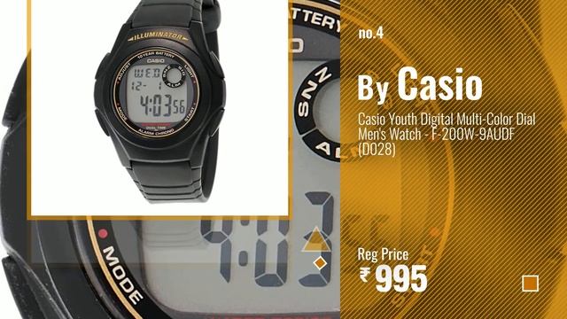 Top 10 Waterproof Watch Casio [2018]: Casio Youth Digital Grey Dial Men's Watch - W-96H-1AVDF смотреть онлайн
