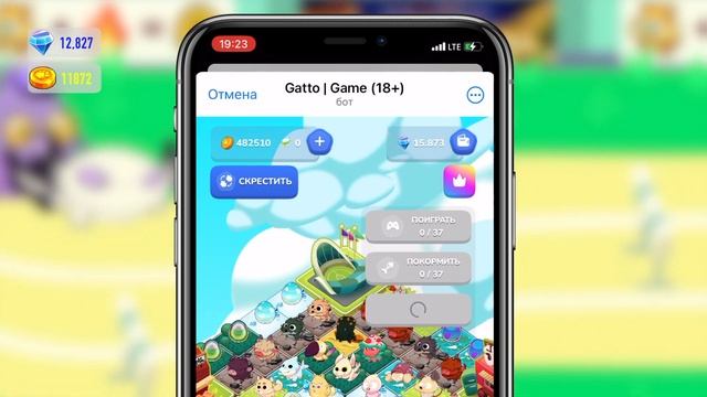 GATTO GAME | +20 TON за день!!! | Собираю подарки 24 часа смотреть онлайн