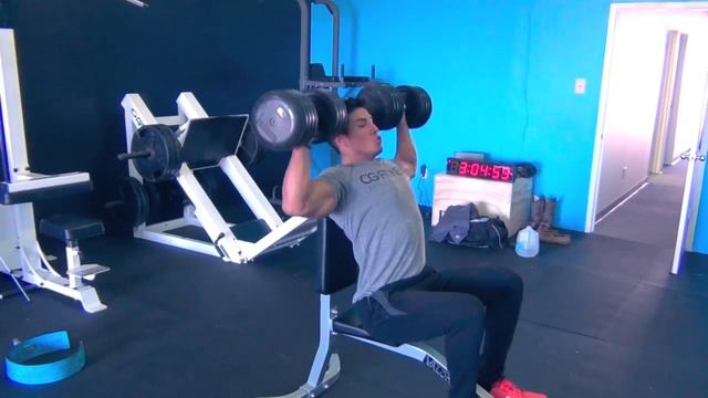 Cardio Equipment & Mock NFL 225 Bench Press Attempt... смотреть онлайн