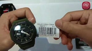 Casio G-Shock GA-2110SU-3A Unboxing
