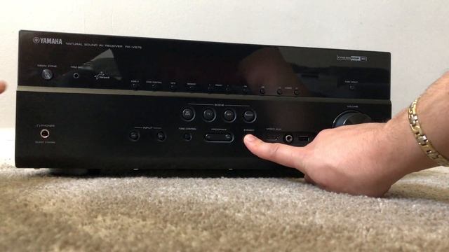 How to factory Reset Yamaha RX-V675 7.2 HDMI Home Theater Surround Receiver смотреть онлайн