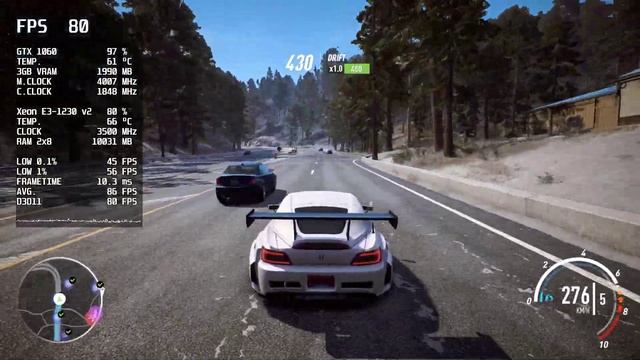 Need for Speed Payback - 1080p - Xeon E3-1230 v2 - GTX 1060 - 16GB RAM смотреть онлайн