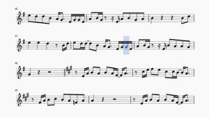 Замыкая круг. К.Кельми - М.Пушкина. Для альт саксофона