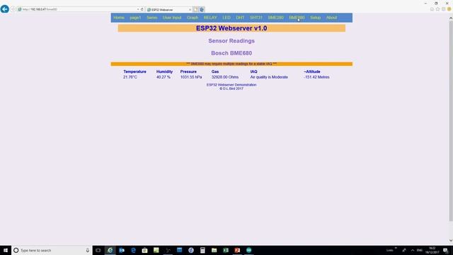 Tech Note 079 - ESP32/ESP8266 General Purpose Webserver - customise it to your needs смотреть онлайн