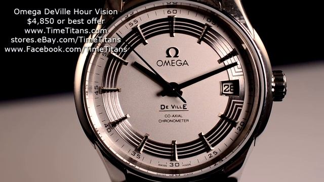 Omega DeVille Hour Vision 431.30.41.21.02.001 Caliber 8500 смотреть онлайн