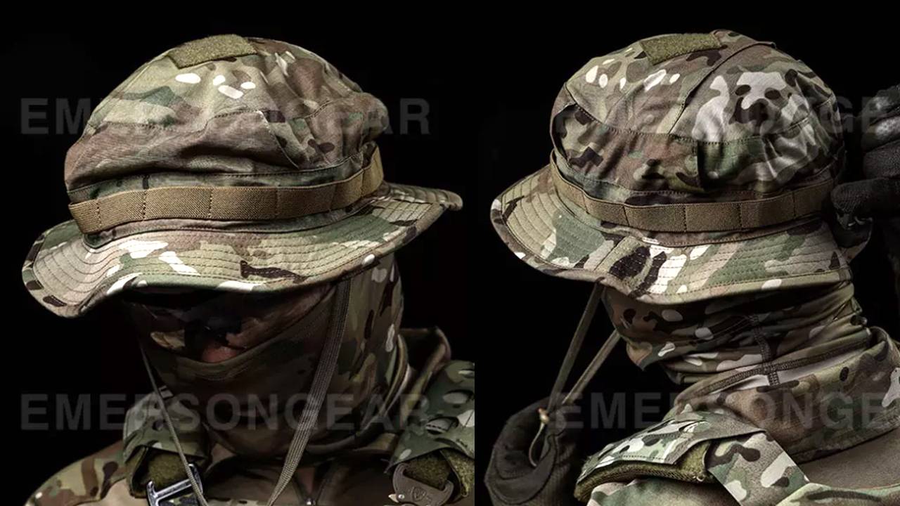 Обзор тактической панамы Emersongear Short Brim Summer Tactical Boonie Hat смотреть онлайн