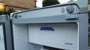 SOLD - Thetford N112 Caravan Fridge - Gas Demonstration
