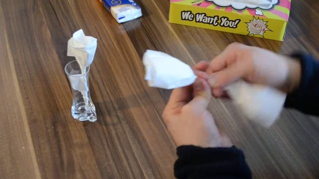Servietten Zu Einer Rose Falten - Valentinstag, Muttertag Basteln - Muttertagsgeschenk - Freundin