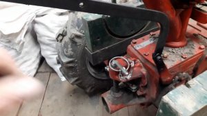 Модернизация мотоблока МТЗ, рычаг управления вом.