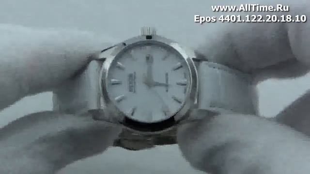 Женские наручные швейцарские часы Epos 4401.122.20.18.10 смотреть онлайн
