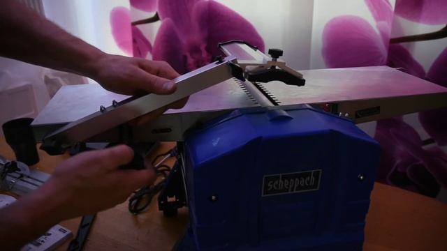 unboxing plainer and thicknisser Scheppach HMS860 смотреть онлайн
