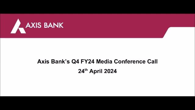 Axis Bank's Q4 FY24 Media Conference Call смотреть онлайн