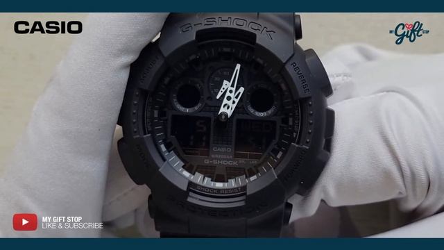 Casio GA100-1A1 Men's G-Shock Watch Review смотреть онлайн