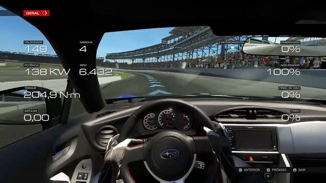 forza motorsport 5!! TOP SPEED 224 KM/H com Subaru BRZ 2013 em xbox one смотреть онлайн