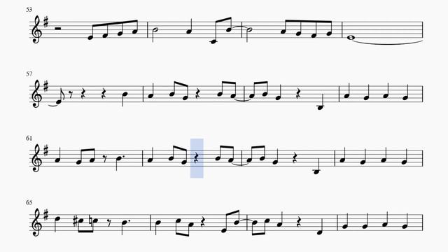 Кленовый лист. М.Дунаевский - Л.Дербенев. Ноты и минус in b смотреть онлайн