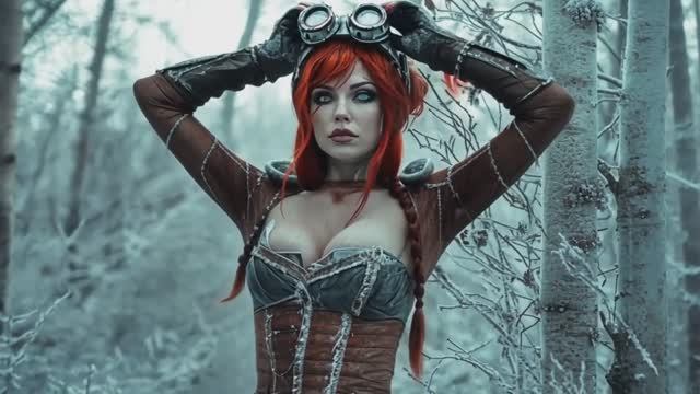 Снежные вселенные. Ai. Midjourney