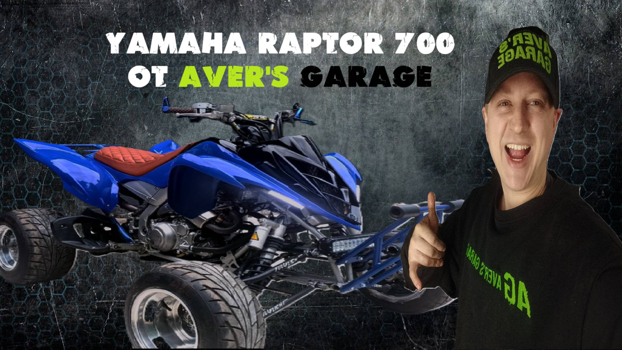 Yamaha RAPTOR 700 тюнинг от AVER's GARAGE. Глубокая реставрация и тюнинг квадроцикла. смотреть онлайн