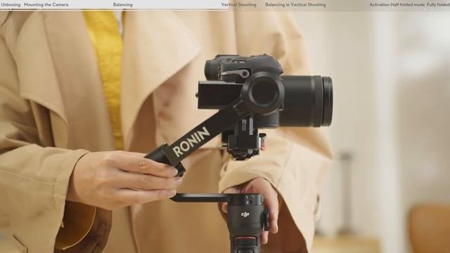 DJI RS 3 Mini, 3-Axis Mirrorless Gimbal Lightweight Stabilizer For Canon/Sony/Panasonic/Nikon