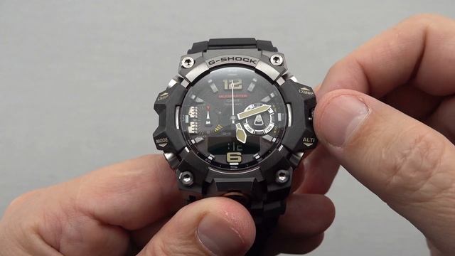 How To Set Time On Casio G-Shock Mudmaster GWG-B1000
