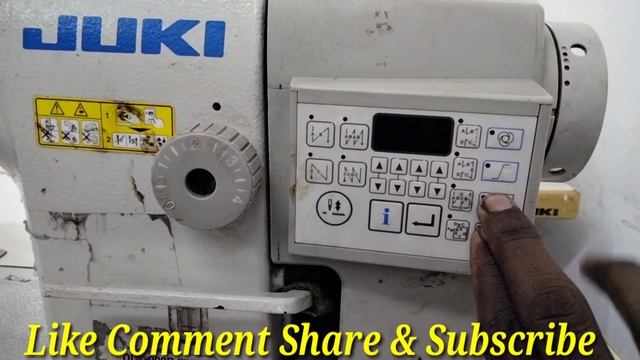 Take up lever stop position,Juki DDL-900b/RJ program ddl 8700B/juki ddl900A смотреть онлайн
